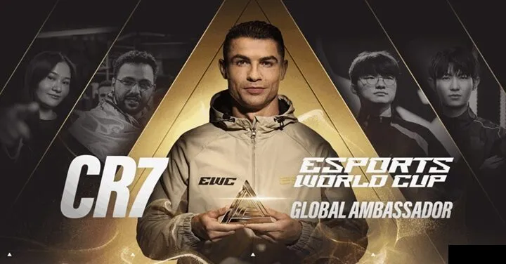 Cristiano Ronaldo trở thành đại sứ của Esports World Cup 2025